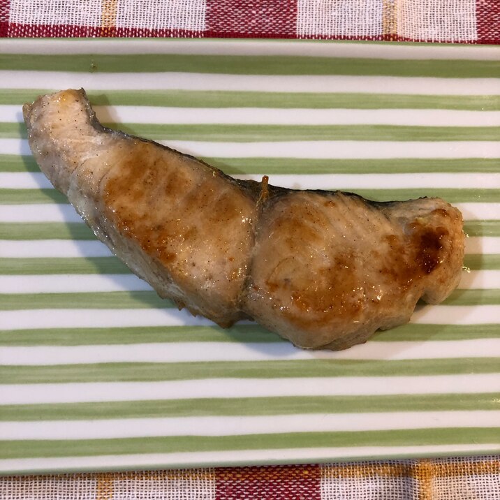 さわらのバター醤油焼き